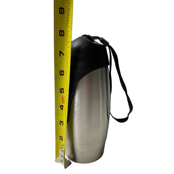 NWT Vivaglory Dog Water Bottle & Black Neoprene Carrier Set - Picture 9 of 15